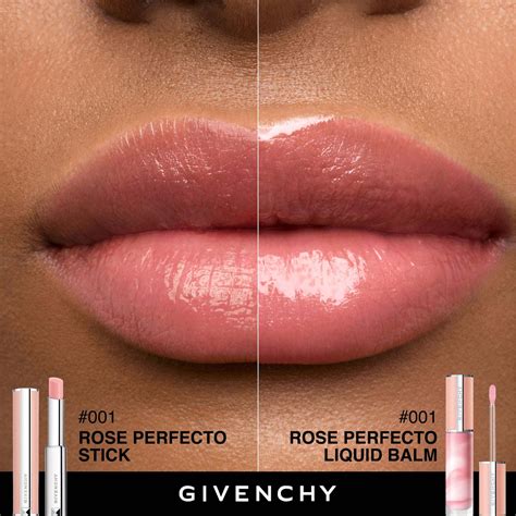 givenchy lip 302|Rose Perfecto Plumping Lip Balm 24H Hydration .